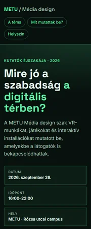 Neonos / technikai mobilnézetének részlete